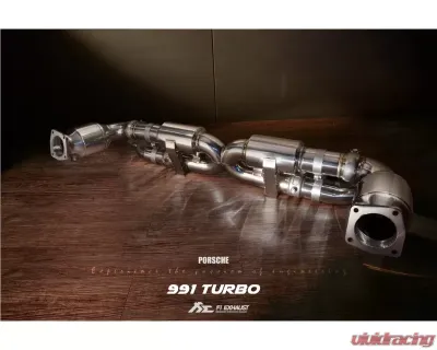 FI Exhaust Turbo Header for Porsche 991|991.2 Turbo 2013-2019, PH-991T-HDS2 - PH-991T-HDS2