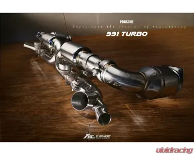 FI Exhaust Turbo Header for Porsche 991|991.2 Turbo 2013-2019, PH-991T-HDS2 - PH-991T-HDS2