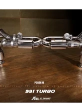 FI Exhaust Turbo Header for Porsche 991|991.2 Turbo 2013-2019, PH-991T-HDS2                                     - PH-991T-HDS2 - Image 5