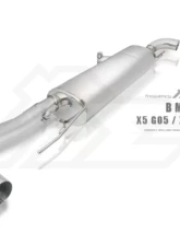 FI Exhaust Non-OPF Exhaust System for 2019+ BMW G05 X5 G06 X6 40i 3.0T B58                                     - BN-G06B58-CBE + CAB-BTB*1 - Image 3