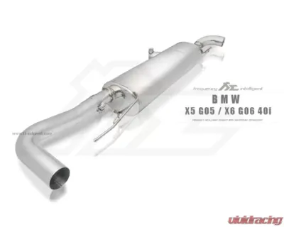 FI Exhaust Non-OPF Exhaust System for 2019+ BMW G05 X5 G06 X6 40i 3.0T B58 - BN-G06B58-CBE + CAB-BTB*1