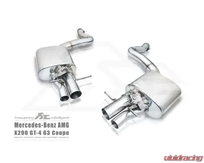 FI Exhaust Front and Mid X-Pipe with Valvetronic Muffler for Mercedes-Benz W213 E63 E63S 2017-2023 - MB-213A-CBOE