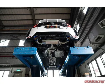 FI Exhaust High Performance Valvetronic Exhaust System for Toyota GR Yaris 1.6L OPF 2021+ - TO-GRY-CBE + ACT-BN + TIP63127S*2 + R2016OL + OBD-CAB-5BNE
