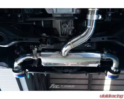 FI Exhaust High Performance Valvetronic Exhaust System for Toyota GR Yaris 1.6L OPF 2021+ - TO-GRY-CBE + ACT-BN + TIP63127S*2 + R2016OL + OBD-CAB-5BNE