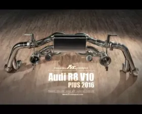 Fi Exhaust Valtetronic Muffler + Remote Control Module Audi R8 V10 | Plus MK2 2016-2018