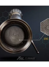 Fi Exhaust Sport 200 Cell Downpipe for Mercedes Benz AMG G63 W463A 2018+                                     - MB-463A-CAT200 - Image 2