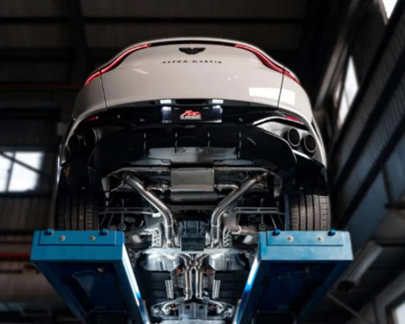 FI Exhaust 2nd OPF Straight Downpipe Aston Martin DBX 707 OPF M177 4.0TT 2020+ - AM-DBXF-NOPF
