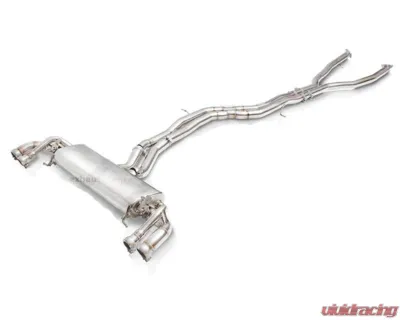 FI Exhaust Mid X-Pipe for 2016-2023 Bentley Bentayga V8 with OEM Valve Settings - BL-BTG-CBOE