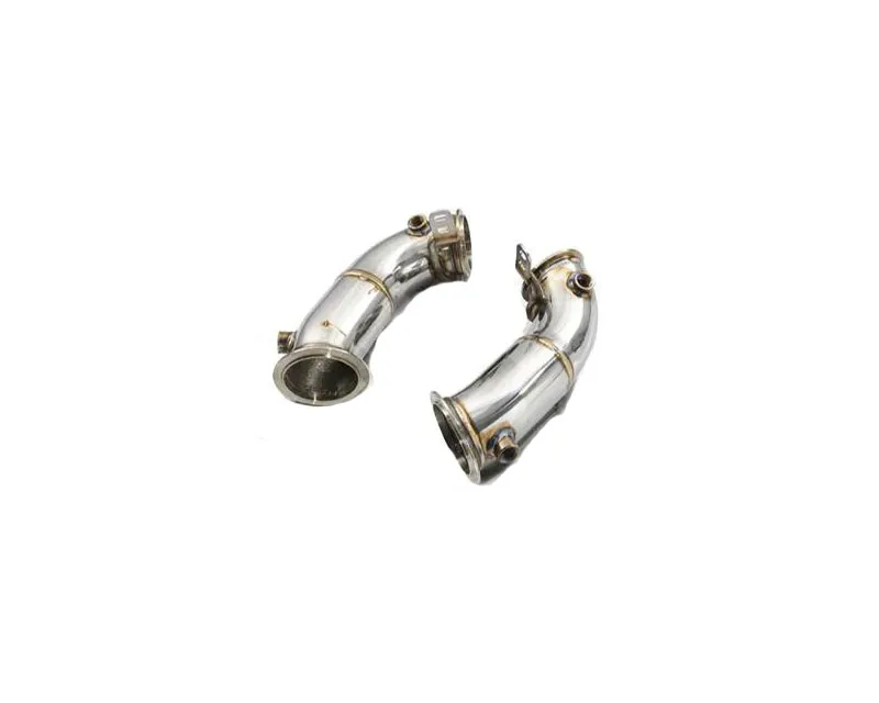 FI Exhaust 2nd OPF Straight Downpipe BMW F96 X6M | Competition 2020+ - BN-96M-NOPF