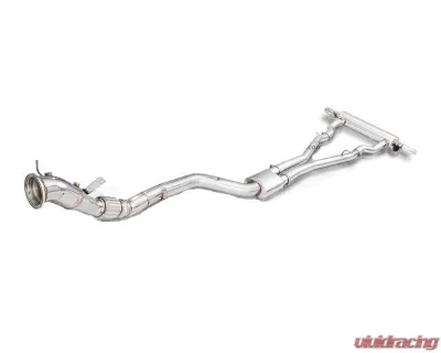 FI Exhaust Front Pipe | Mid Pipe with Retains OEM Valve Settings No Remote Valvetronic Muffler BMW G16 840i Gran Coupe 2019+ - BN-G16B58-CBE + ACT-BN + CAB-BT2B