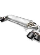 FI Exhaust Full Catback System for 2021+ BMW G82 M4 | Mid X-Pipe with Quad Silver Tips                                     - BN-G82MPF-CBE + TIP70101S*4 + CAB-BTB*2 - Image 6