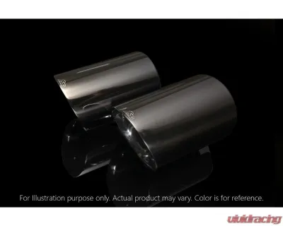 Fi Exhaust System for BMW i8 Coupe | Roadster 2014+ with Dual Black Tips, OEM Valve Settings - BN-I8-CBE-B + CAB-BTB