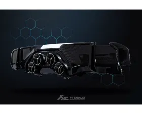 BMW M Performance FI Exhaust Dry Carbon Fiber Rear Diffuser for M3 G80 | M4 G82 2021+