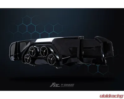 BMW M Performance FI Exhaust Dry Carbon Fiber Rear Diffuser for M3 G80 | M4 G82 2021+ - BN-G82MP-RDC