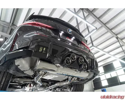 BMW M Performance FI Exhaust Dry Carbon Fiber Rear Diffuser for M3 G80 | M4 G82 2021+ - BN-G82MP-RDC