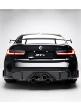BMW M Performance FI Exhaust Dry Carbon Fiber Rear Diffuser for M3 G80 | M4 G82 2021+                                     - BN-G82MP-RDC - Image 5