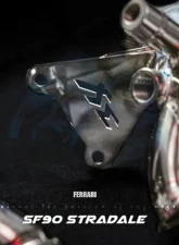 FI Exhaust Sport 200 Cell Downpipe for Ferrari SF90 Stradale 2019+, Stainless Steel                                     - FR-SF90-CAT200 - Image 3