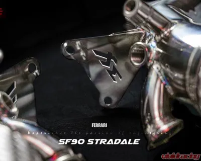 FI ExhaustFI Exhaust 2nd OPF Straight Downpipe for Ferrari SF90 Stradale 2019+ - FR-SF90-NOPF