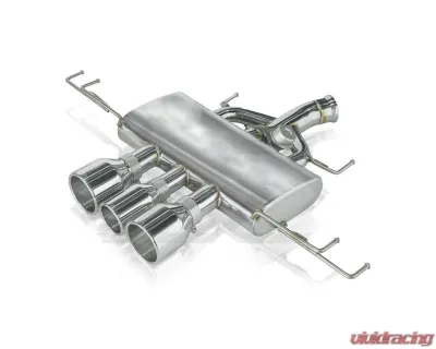 FI ExhaustMotorsport FI Exhaust Front Pipe Mid Pipe Valvetronic Muffler Triple Titanium Blue Tips for Honda Civic Type-R FK8 2.0T 2017-2022 - HD-FK8-CBV + TIP-FK8-TB + R2016OL + OBD-CAB-V