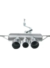 FI ExhaustMotorsport FI Exhaust Front Pipe Mid Pipe Valvetronic Muffler Triple Titanium Blue Tips for Honda Civic Type-R FK8 2.0T 2017-2022                                     - HD-FK8-CBV + TIP-FK8-TB + R2016OL + OBD-CAB-V - Image 5