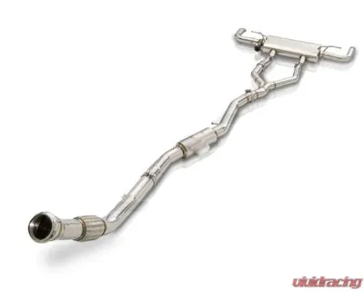 Fi Exhaust Mid Y-Pipe with Valvetronic Muffler for Mercedes-Benz W167 AMG GLE53 3.0L 2019+ - MB-167A53-CBE + ACT-BN + R2020OBD + OBD-CAB-5BNE