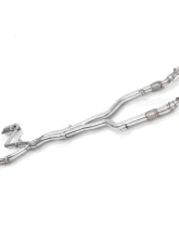 FI Exhaust Front Pipe | Mid X-Pipe with Valvetronic Muffler and Standard Remote Mercedes-Benz W205 AMG C43 2014-2018                                     - MB-2056-CBV + R2016OL + OBD-CAB-V - Image 2