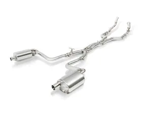 FI Exhaust Front Pipe | Mid X-Pipe with Valvetronic Muffler and Standard Remote Mercedes-Benz W205 AMG C43 2014-2018