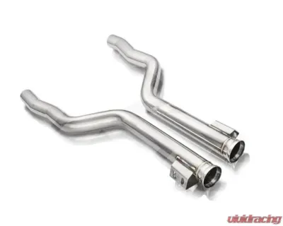 Fi Exhaust Mid X-Pipe with Valvetronic Muffler for Mercedes-Benz W205 AMG C63 S 2014+ - MB-205A-CBOE + MB-VS