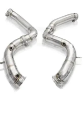 Fi Exhaust Mid X-Pipe with Valvetronic Muffler for Mercedes-Benz W205 AMG C63 S 2014+                                     - MB-205A-CBOE + MB-VS - Image 6