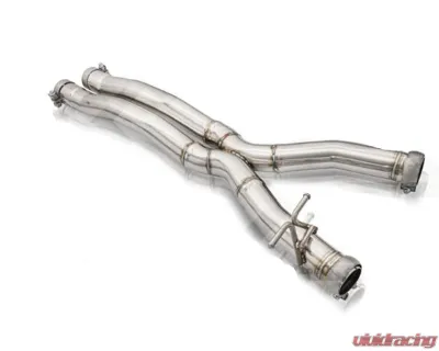FI Exhaust Front Pipe | Mid X-Pipe with Valvetronic Muffler and Standard Remote Mercedes-Benz W213 AMG E43 Sedan | Estate 2016-2018 - MB-213A6-CBV + R2016OL + OBD-CAB-V