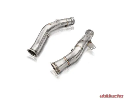 FI Exhaust Front Pipe | Mid X-Pipe with Valvetronic Muffler and Standard Remote Mercedes-Benz W213 AMG E43 Sedan | Estate 2016-2018 - MB-213A6-CBV + R2016OL + OBD-CAB-V