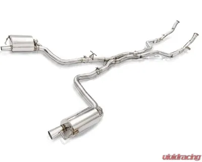 FI Exhaust Front Pipe | Mid X-Pipe with Valvetronic Muffler and Standard Remote Mercedes-Benz W213 AMG E43 Sedan | Estate 2016-2018 - MB-213A6-CBV + R2016OL + OBD-CAB-V