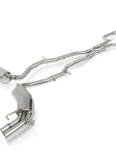 FI Exhaust Mid X-Pipe for Mercedes-Benz S63 AMG Coupe C217 M157 2015-2017, OEM Valve Settings                                     - MB-217A-CBOE - Image 2