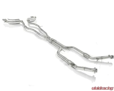 FI Exhaust Mid X-Pipe for Mercedes-Benz S63 AMG Coupe C217 M157 2015-2017, OEM Valve Settings - MB-217A-CBOE