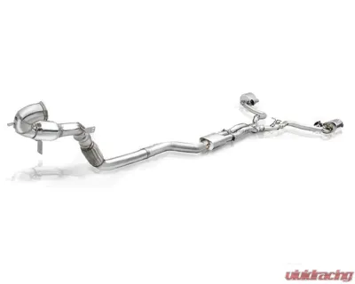 FI Exhaust Mid X-Pipe with OEM Valve Settings for Mercedes-Benz C257 AMG CLS53 2019+ - MB-257A6-CBOE + CAB-MTM*2