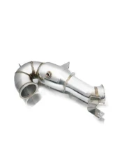 FI Exhaust Mid X-Pipe with OEM Valve Settings for Mercedes-Benz C257 AMG CLS53 2019+                                     - MB-257A6-CBOE + CAB-MTM*2 - Image 7