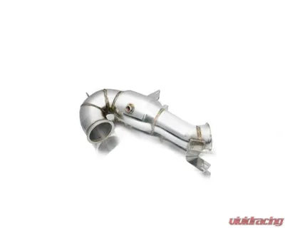FI Exhaust Mid X-Pipe with OEM Valve Settings for Mercedes-Benz C257 AMG CLS53 2019+ - MB-257A6-CBOE + CAB-MTM*2
