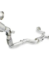 FI Exhaust Front Pipe | Mid X-Pipe with Retains OEM Valve Settings No Remote Valvetronic Muffler Mercedes-Benz X290 Amg Gt43 | Gt53 3.0T M256 2019+                                     - MB-290A43-CBOE - Image 2
