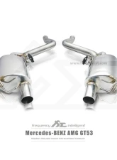 FI Exhaust Front Pipe | Mid X-Pipe with Retains OEM Valve Settings No Remote Valvetronic Muffler Mercedes-Benz X290 Amg Gt43 | Gt53 3.0T M256 2019+                                     - MB-290A43-CBOE - Image 3