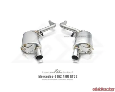 FI Exhaust Front Pipe | Mid X-Pipe with Retains OEM Valve Settings No Remote Valvetronic Muffler Mercedes-Benz X290 Amg Gt43 | Gt53 3.0T M256 2019+ - MB-290A43-CBOE