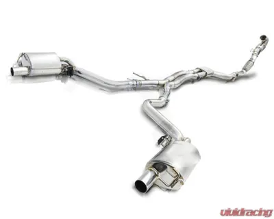 FI Exhaust Front Pipe | Mid X-Pipe with Retains OEM Valve Settings No Remote Valvetronic Muffler Mercedes-Benz X290 Amg Gt43 | Gt53 3.0T M256 2019+ - MB-290A43-CBOE