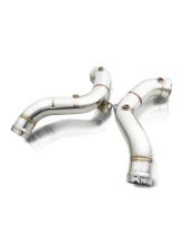 Fi Exhaust Mid X-Pipe with Valvetronic Muffler for Mercedes-Benz AMG GT C190 2015+                                     - MB-GT-CBV + R2016OL + OBD-CAB-V - Image 2