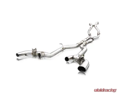 Fi Exhaust Front X-Pipe with Valvetronic Mid Pipe for Mercedes-Benz AMG GT 2016+ - MB-GTR-XPOE