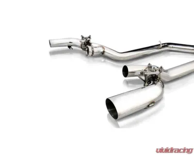 Fi Exhaust Front X-Pipe with Valvetronic Mid Pipe for Mercedes-Benz AMG GT 2016+ - MB-GTR-XPOE
