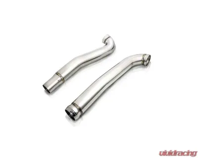 Fi Exhaust Front X-Pipe with Valvetronic Mid Pipe for Mercedes-Benz AMG GT 2016+ - MB-GTR-XPOE