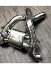 FI Exhaust Valvetronic Muffler Dual Silver Tips Remote for McLaren 570S 570GT 540C 2015+                                     - MC-570-CBV + TIP70101S*2 + R2016OL + OBD-CAB-V - Image 4