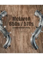 FI Exhaust Valvetronic Muffler Dual Silver Tips Remote for McLaren 570S 570GT 540C 2015+                                     - MC-570-CBV + TIP70101S*2 + R2016OL + OBD-CAB-V - Image 6