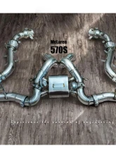 FI Exhaust Valvetronic Muffler Dual Silver Tips Remote for McLaren 570S 570GT 540C 2015+                                     - MC-570-CBV + TIP70101S*2 + R2016OL + OBD-CAB-V - Image 6