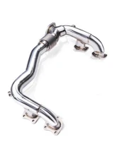 FI Exhaust Mid Pipe with Valvetronic Muffler and Dual Silver Tips for Porsche 718 2016+                                     - PH-718-CBV + TIP6389S*2 + R2016OL + OBD-CAB-V - Image 6