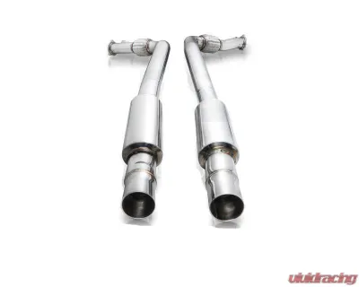 Fi Exhaust Mid X-Pipe with Titanium Valvetronic Muffler for 2018+ Porsche Cayenne S 2.9TT - PH-9Y0STi-CBE + TIP958TiC*4 + R2020OBD + OBD-CAB-BNE + ACT-BN*2
